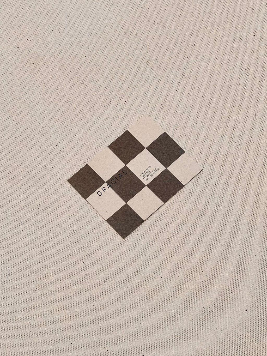 Tarjeta de agradecimiento ref. 7