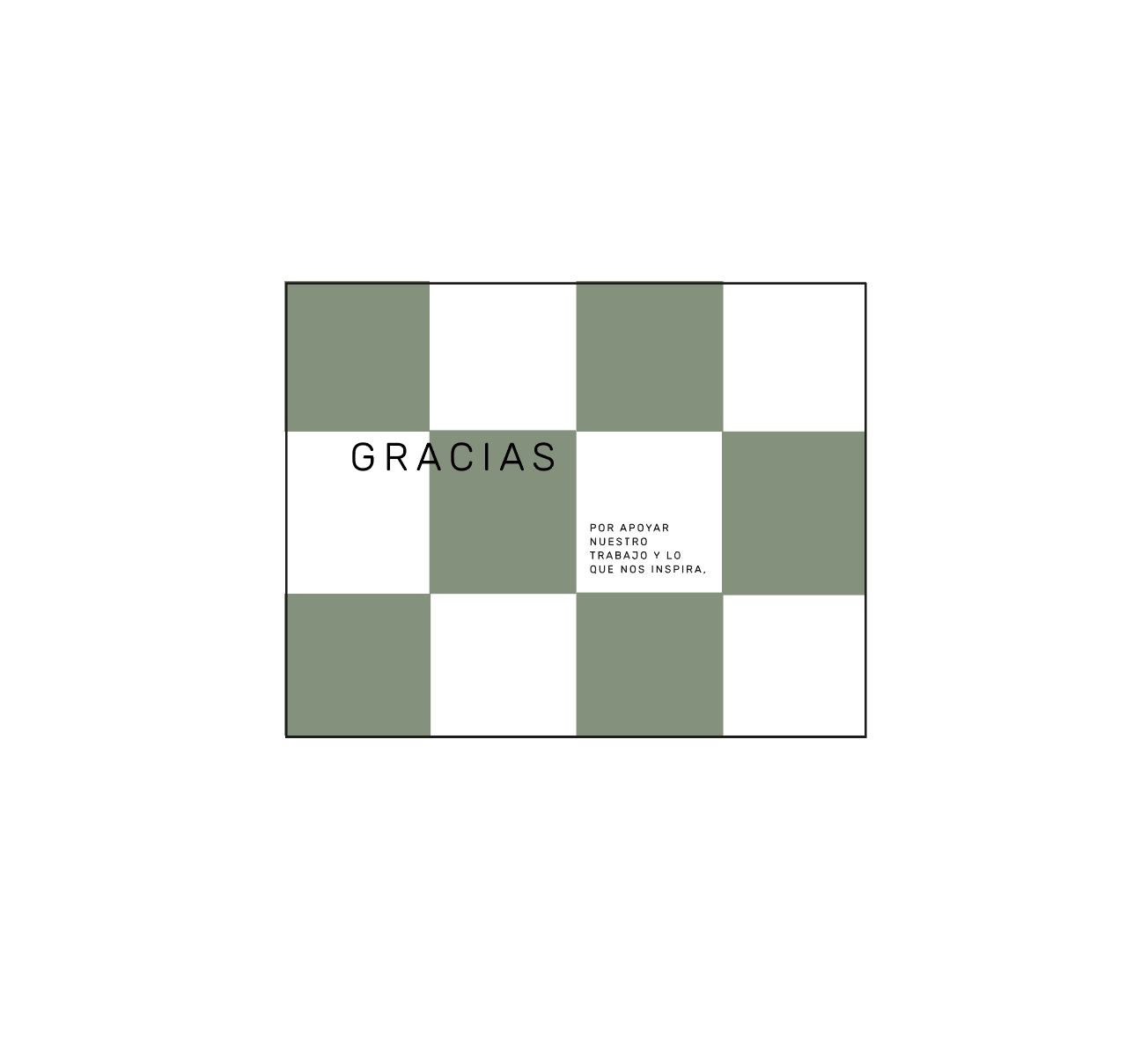 Tarjeta de agradecimiento ref. 7